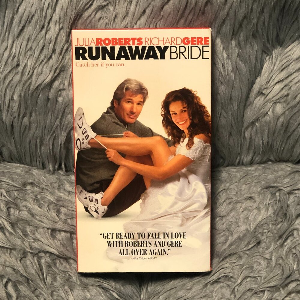 Runaway Bride VHS 1999 Video Tape  VTG Julia Roberts Richard Gere